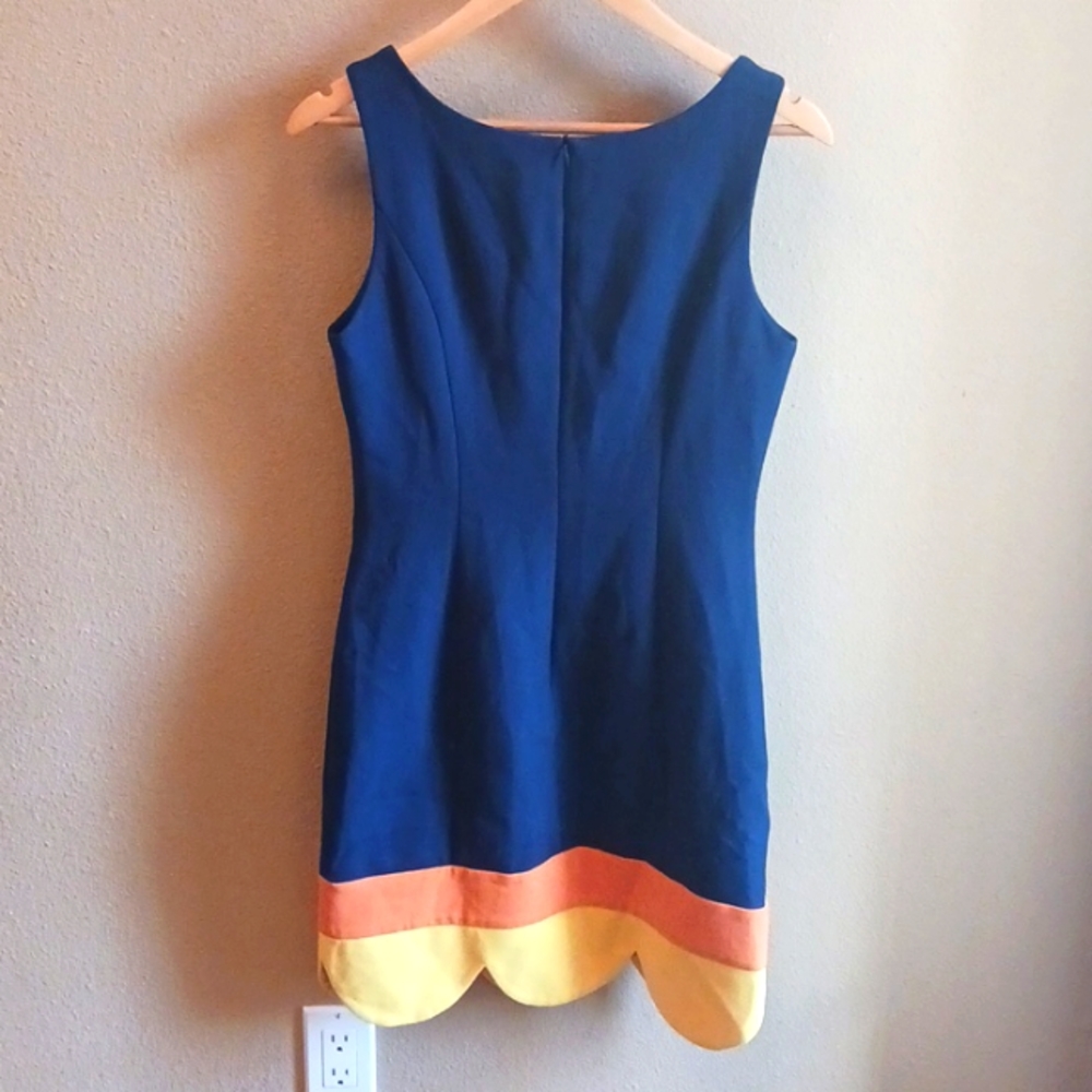 Amy Matto Colorblock Sleeveless Dress, Womens Size 4 - Picture 3 of 7